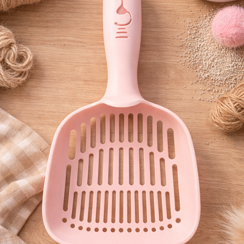 Lopatka na trus - růžová