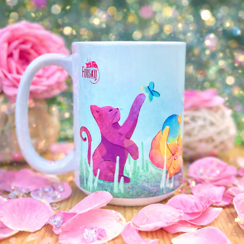 Hrnek velký - Kočičí radost