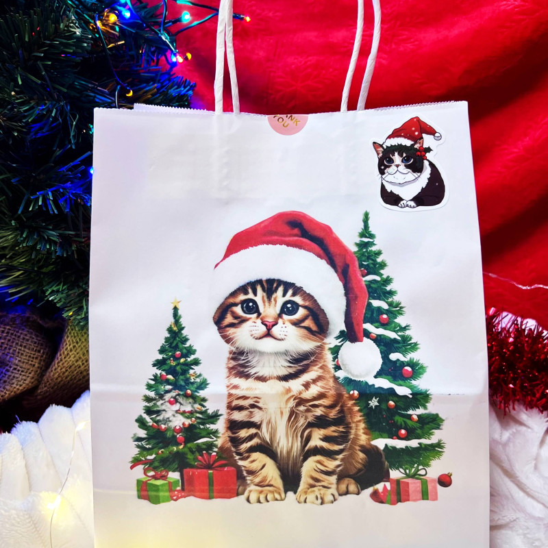 Taštička pro holčičky - vánoční XXL