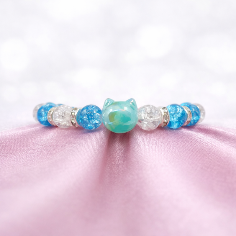 Náramek Kočičí duše - Dotek moře