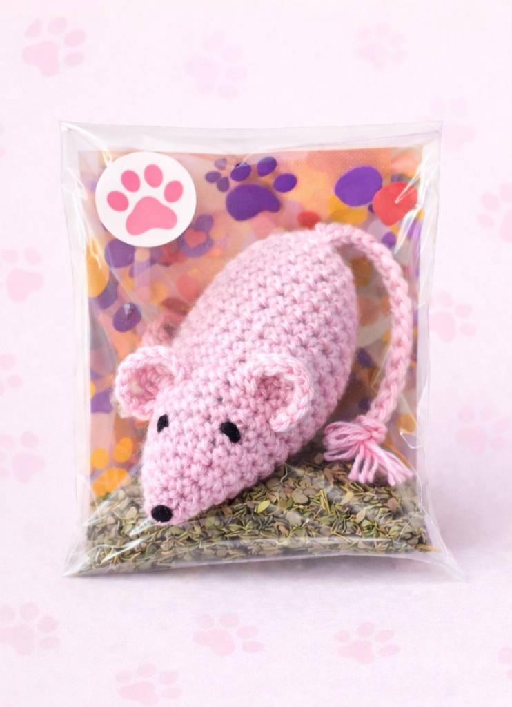 Háčkovaná myška velká - kozlík lékařský 2