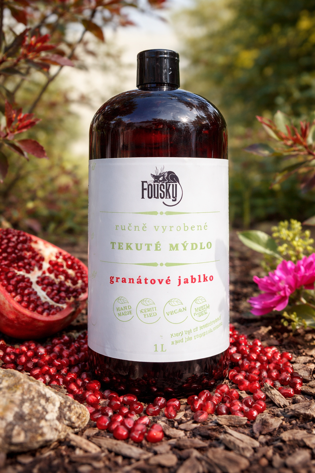 Tekuté mýdlo 1l - Granátové jablko