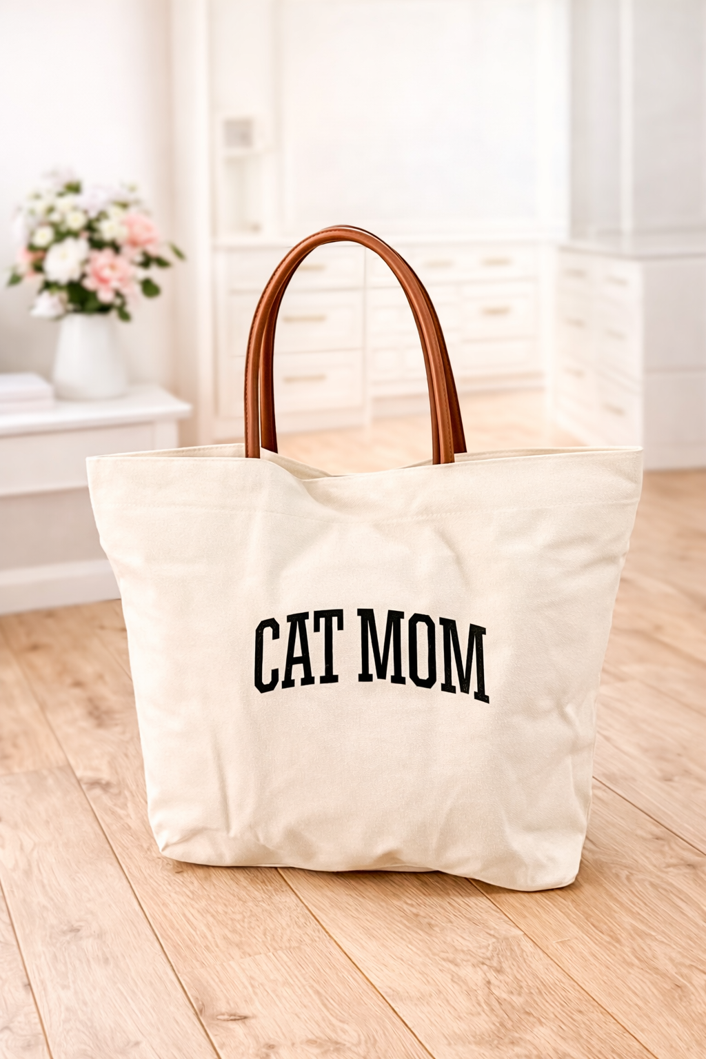 Plátěná taška „CAT MOM“ 🐾