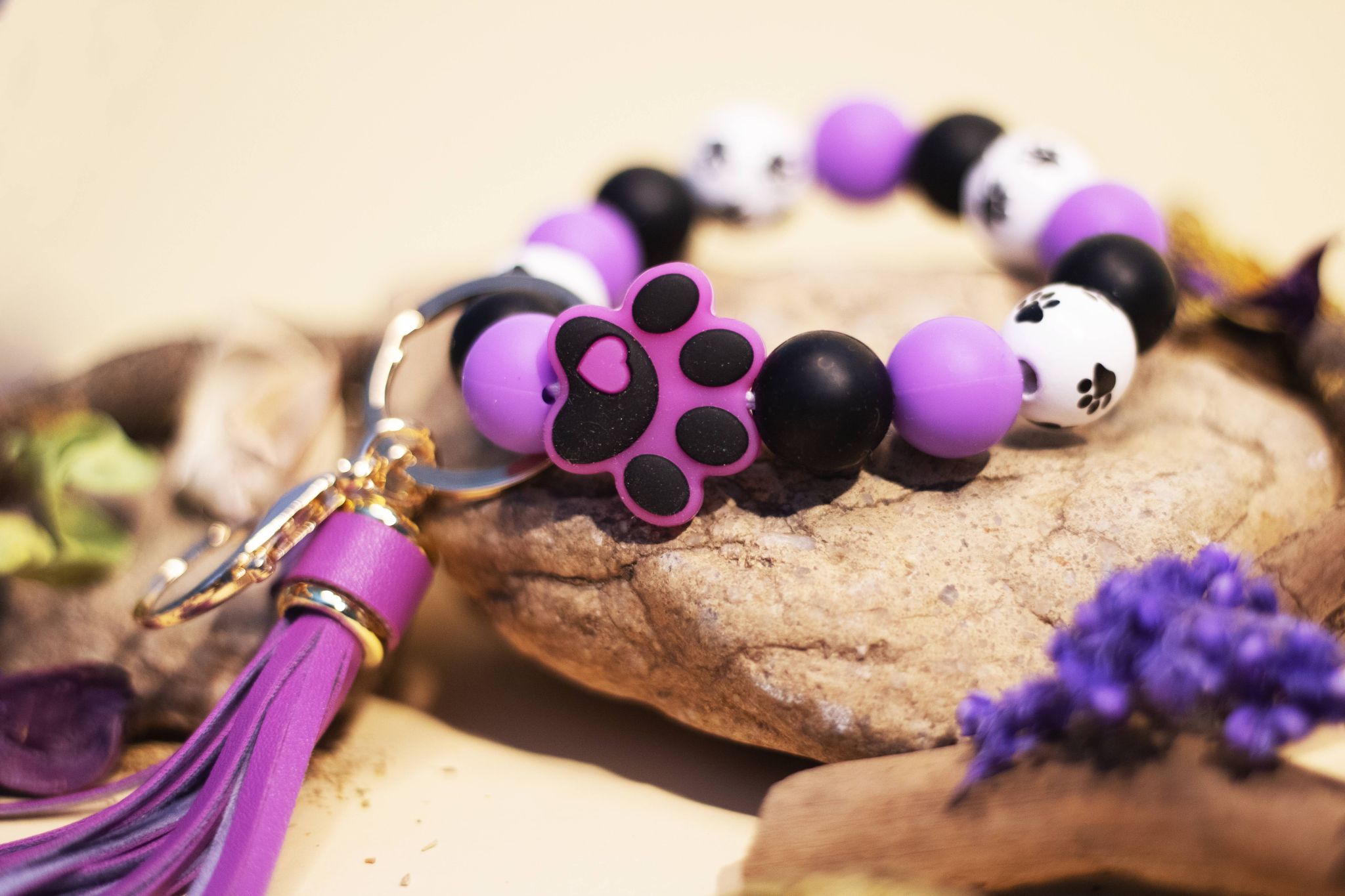 Klíčenka fialová - na ruku 2