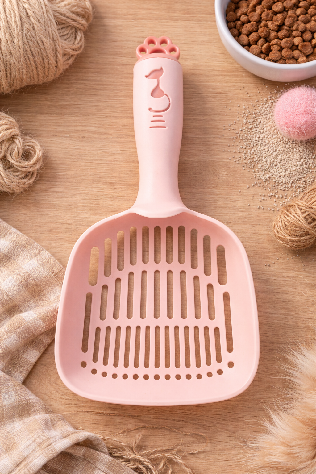 Lopatka na trus - růžová