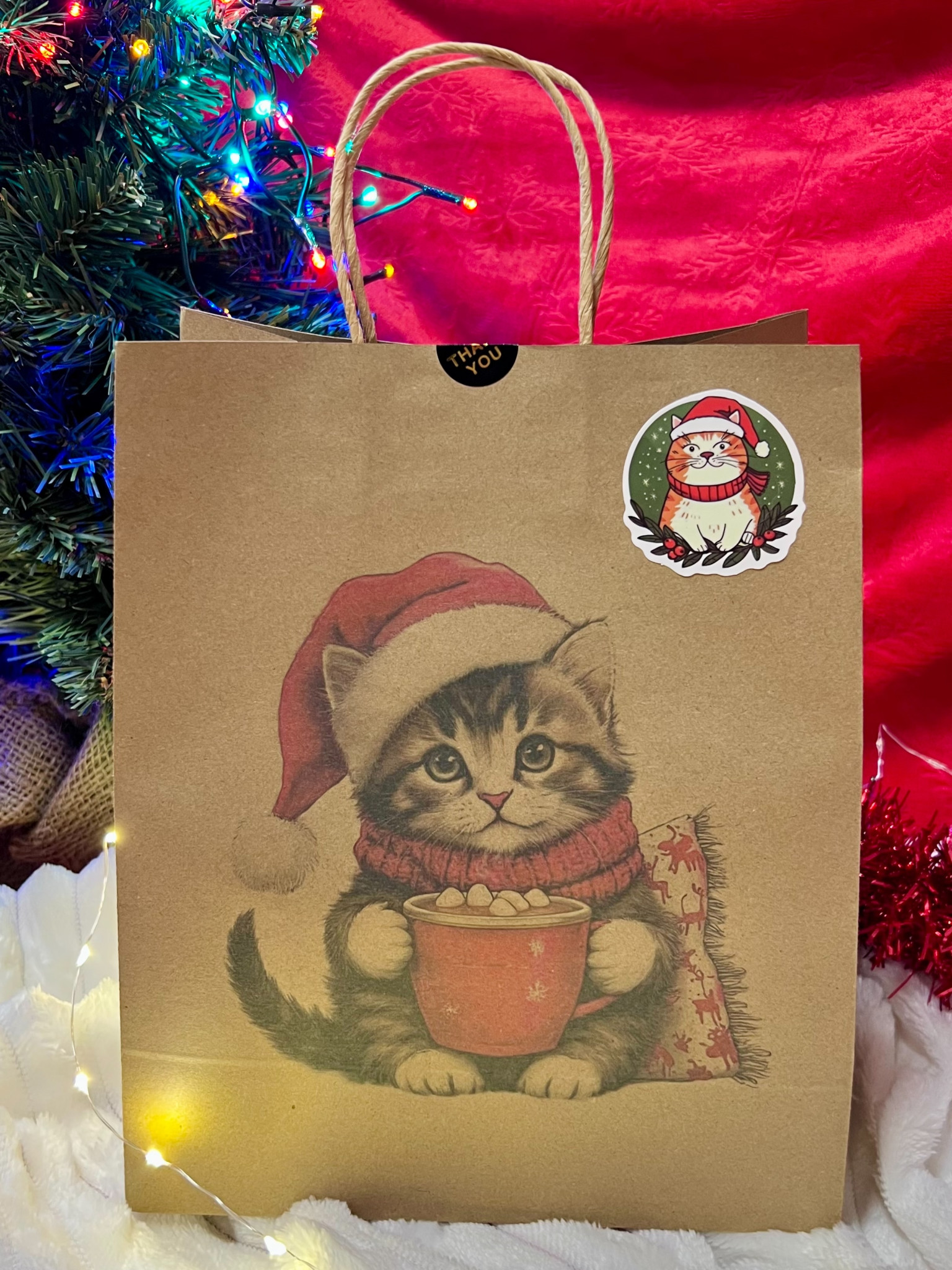 Taštička pro kluky - vánoční XXL