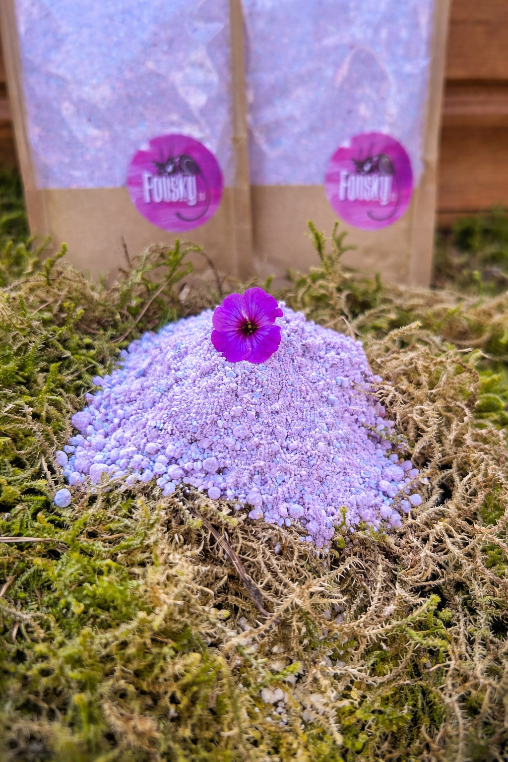 Šumivá sůl do koupele s vůní levandule 2