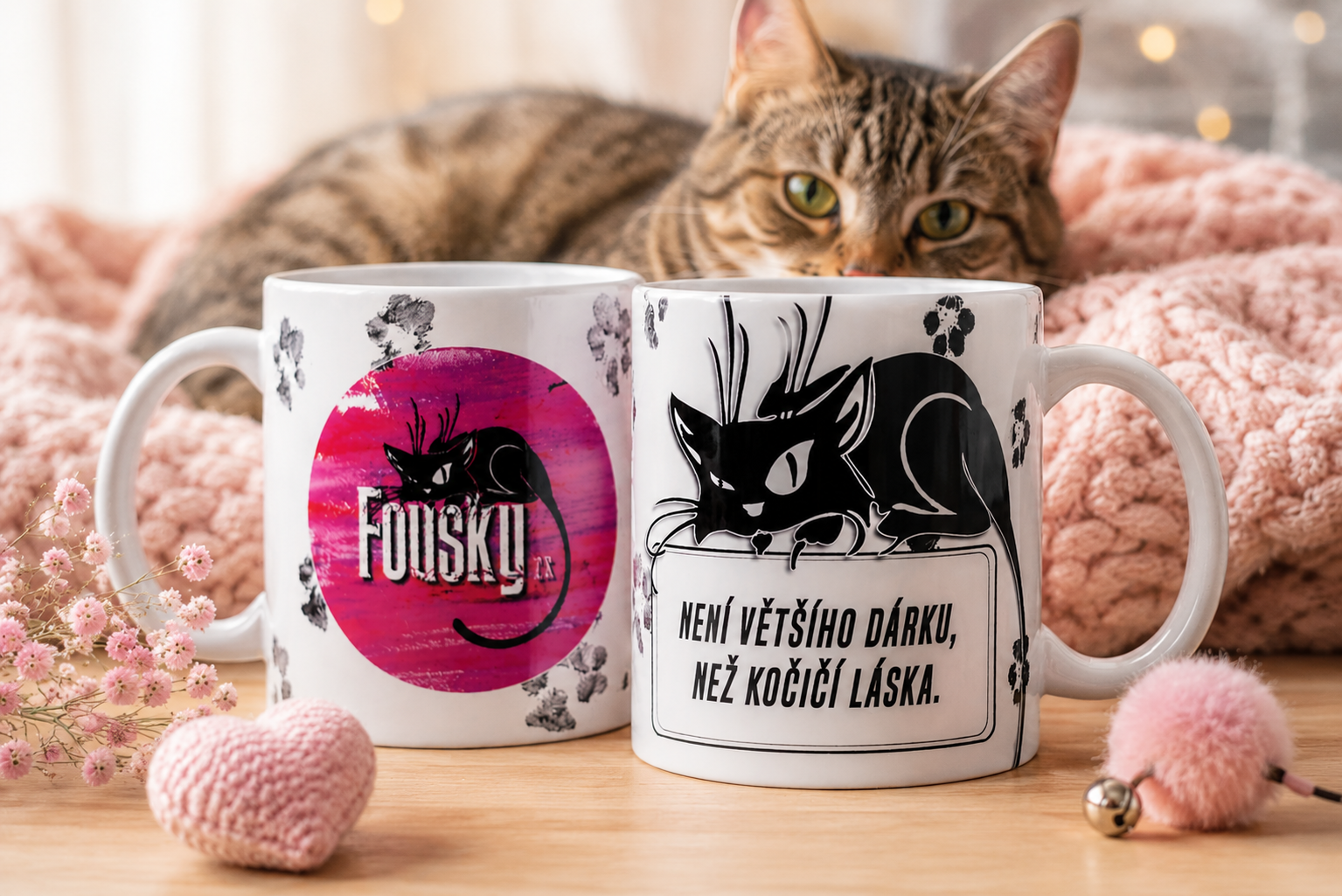 Hrnek Láska Fousky z.s.
