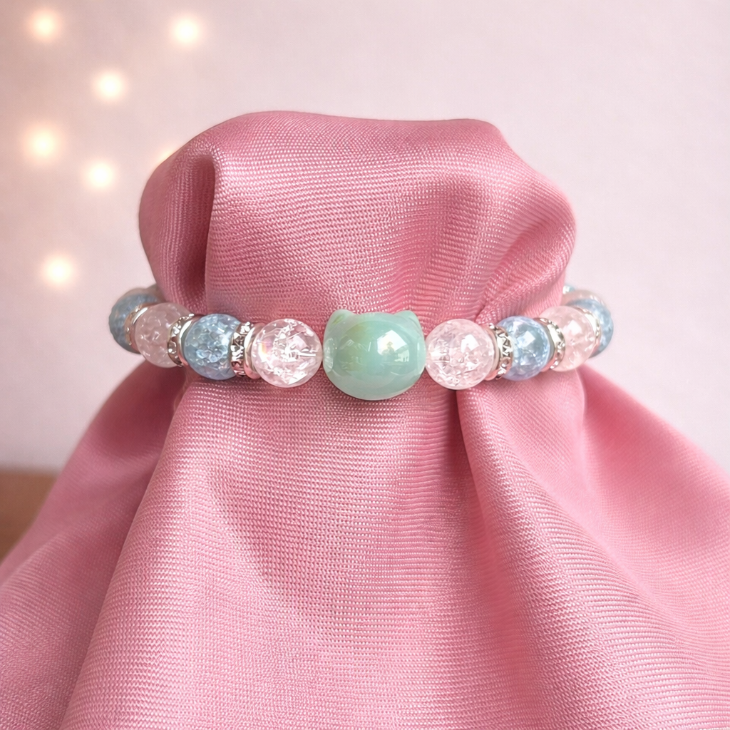 Náramek Kočičí duše - Dotek moře